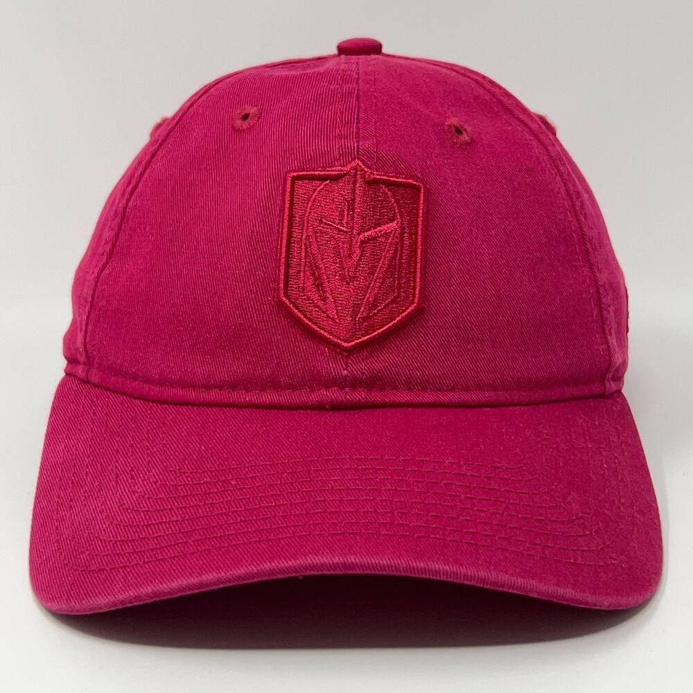 Las Vegas Golden Knights Womens Hat Baseball Cap NHL New Era Strapback Pink